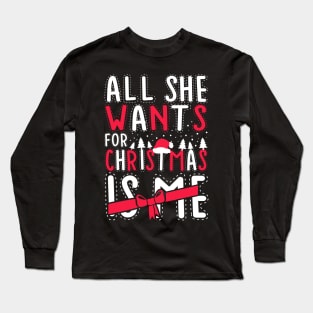 Funny Christmas Shirt Long Sleeve T-Shirt